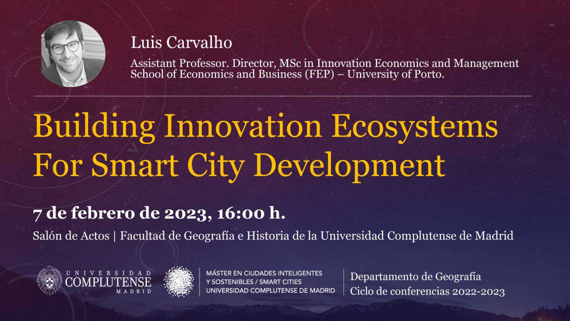 Conferencia de Luis Carvalho | University of Porto. - 1